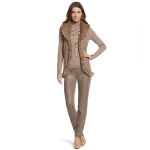 Chico’s Foster Faux-Fur Vest